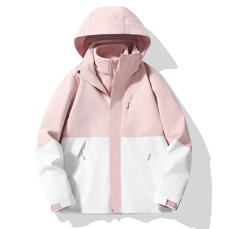 Spring and Autumn New Men's and Women's Couple Live Stormtrooper Jacket New Hooded Casual Fashion Fashion Jacket Men's Cross-border