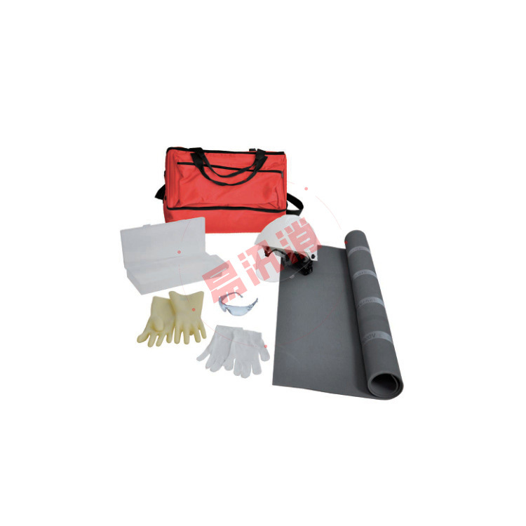 AB7710 Safety Tool Kit Hard Hat Insulating Blanket Goggles Insulating Gloves Combo Set 4