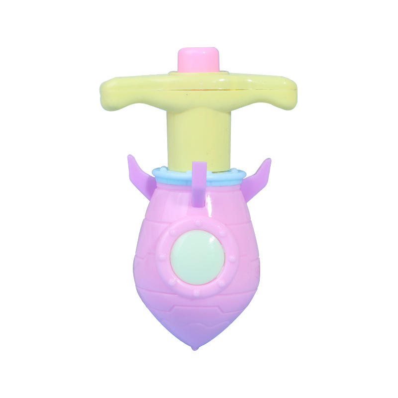 Giroscopio de cohete luminoso para niños, giroscopio de catapulta, juguetes educativos, pequeños regalos, puestos de mercado nocturno, juguetes