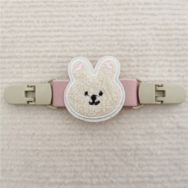 INS estilo coreano clip de suspensión oso pantalones de tirantes para niños clip anti-caída clip de la correa del hombro soporte de la falda de la suspensión antideslizante artefacto de hombro