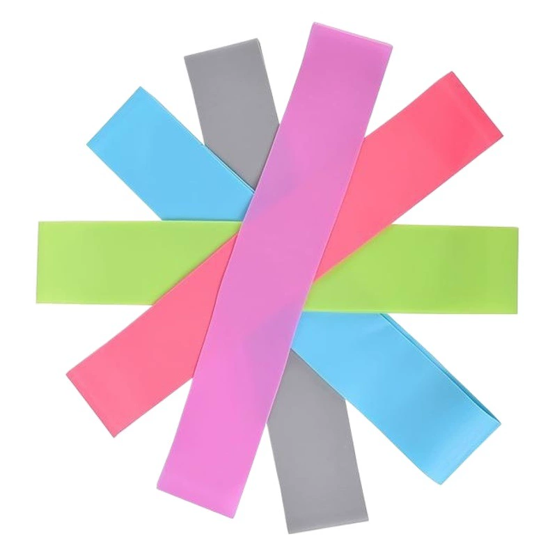 Фабрика эластичный пояс фитнес красивые ягодицы эластичное кольцо сопротивление пояс силовые тренировки приседания растяжение пояса практика ягодиц растяжение кольцо