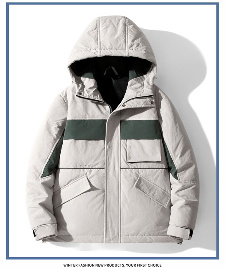 Short Coat Men's Down Jacket 2024 New Winter Korean Edition Student Thickened Trendy Brand_voghion.com