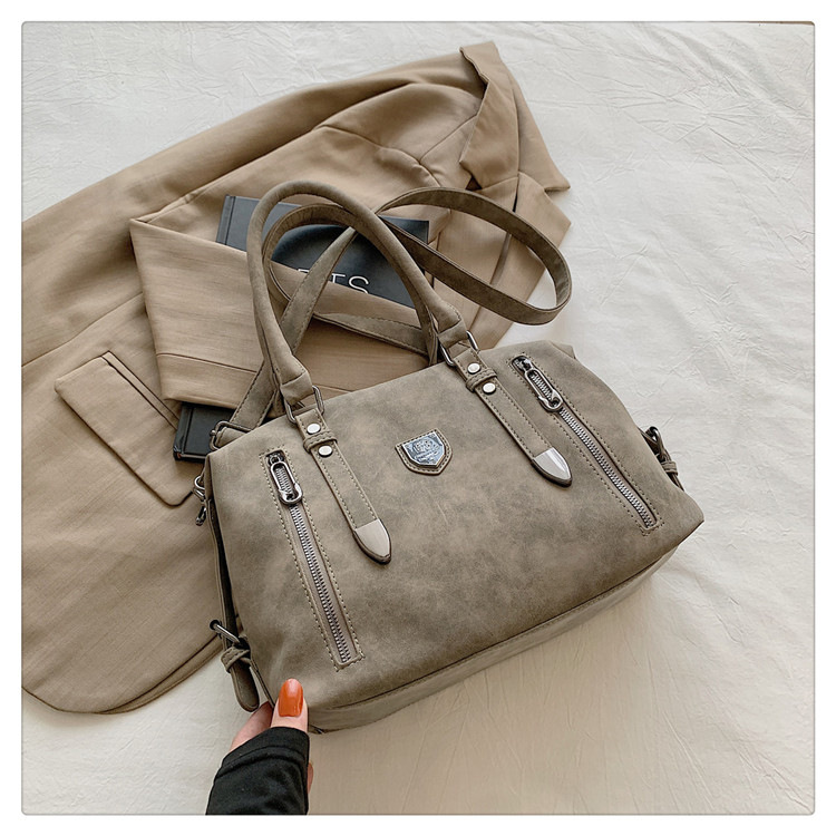 New cross-border foreign trade women's bag 2024 Retro casual handbag, European and American trend single-shoulder crossbody bag, tote bag for women undefined