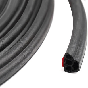 Automobile rubber sealing strip L-shaped self-adhesive general automobile truck window door sealing strip windproof, dustproof and anti-collision