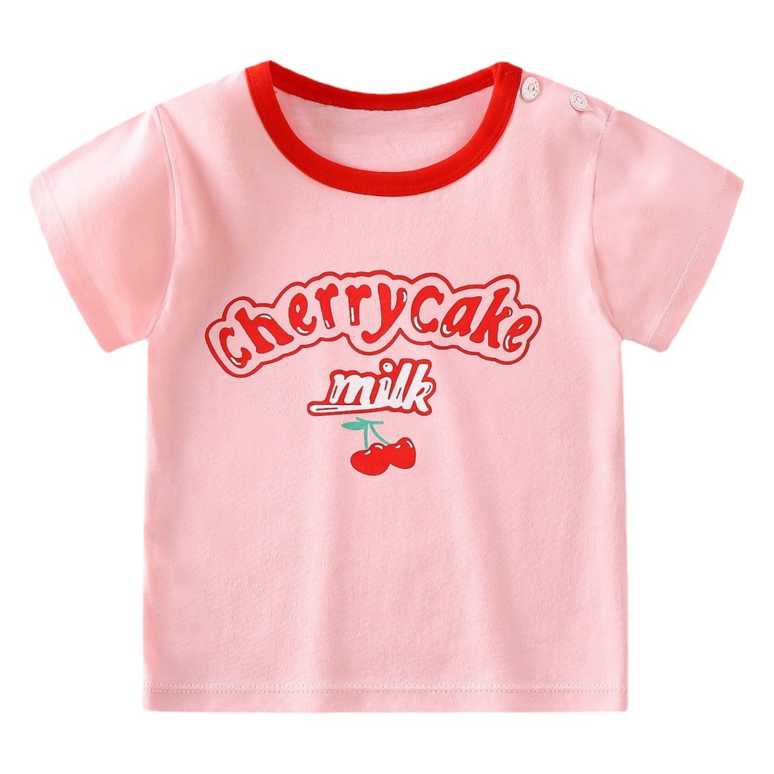 Детская футболка с короткими рукавами из хлопка новый ребенок летняя детская одежда для мальчиков тонкая девочка топ летняя детская одежда