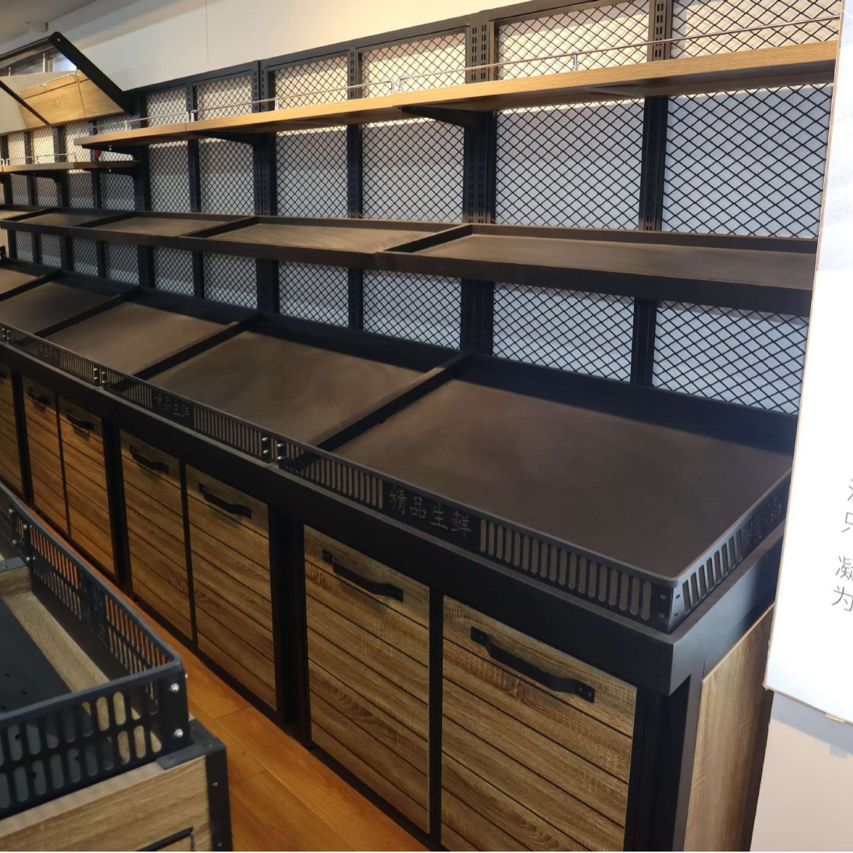 峰凡超市果蔬货架水果店蔬菜店店展示架子水菜架置物商超商用