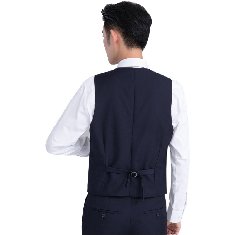 Manufacturer's New Men's Slim-Fit Korean-Style Vest, Men's Suit Vest, Groomsmen's Professional Wear, Men's Vest