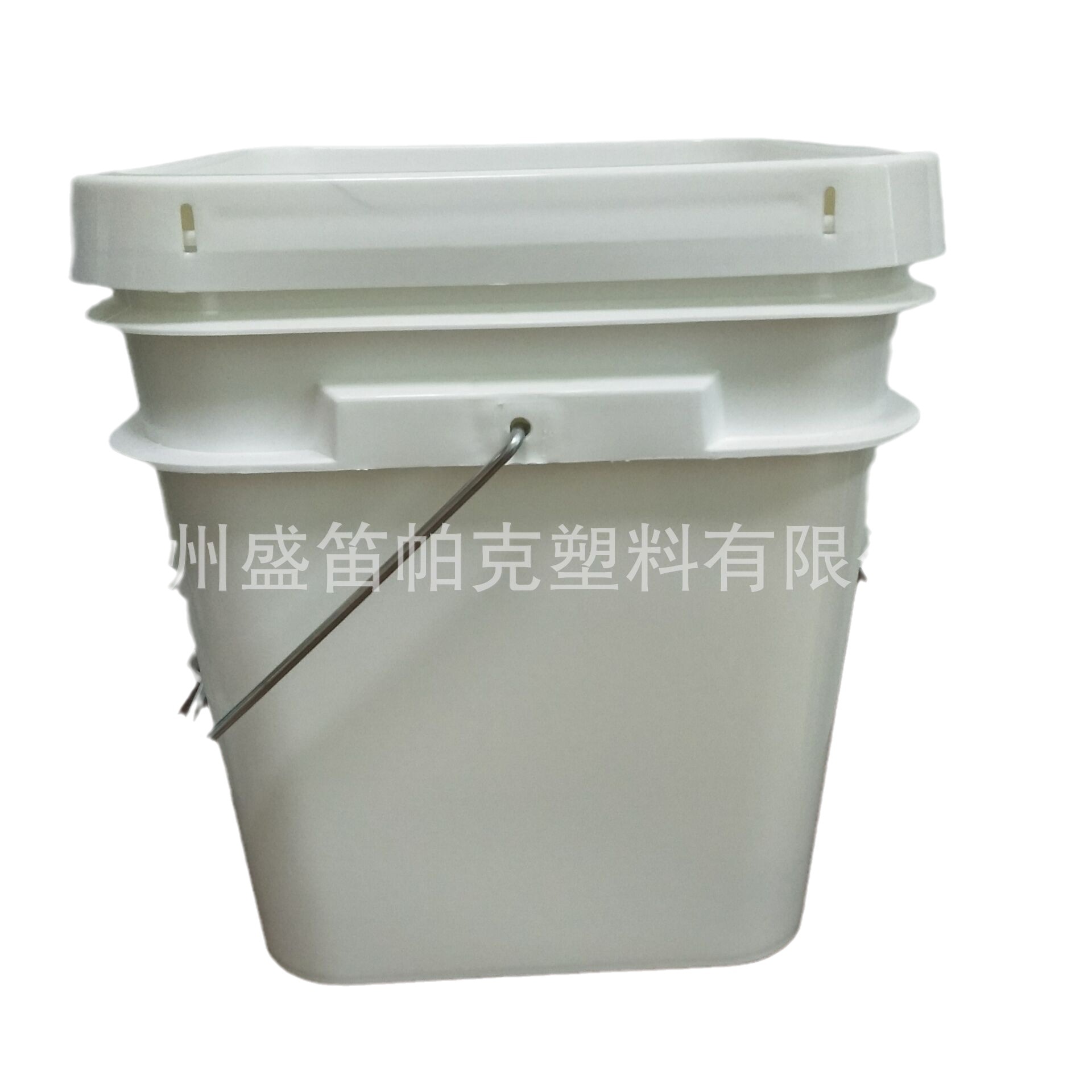 全新料12L方形塑料桶五金件包装桶高尔夫球桶厂家直销