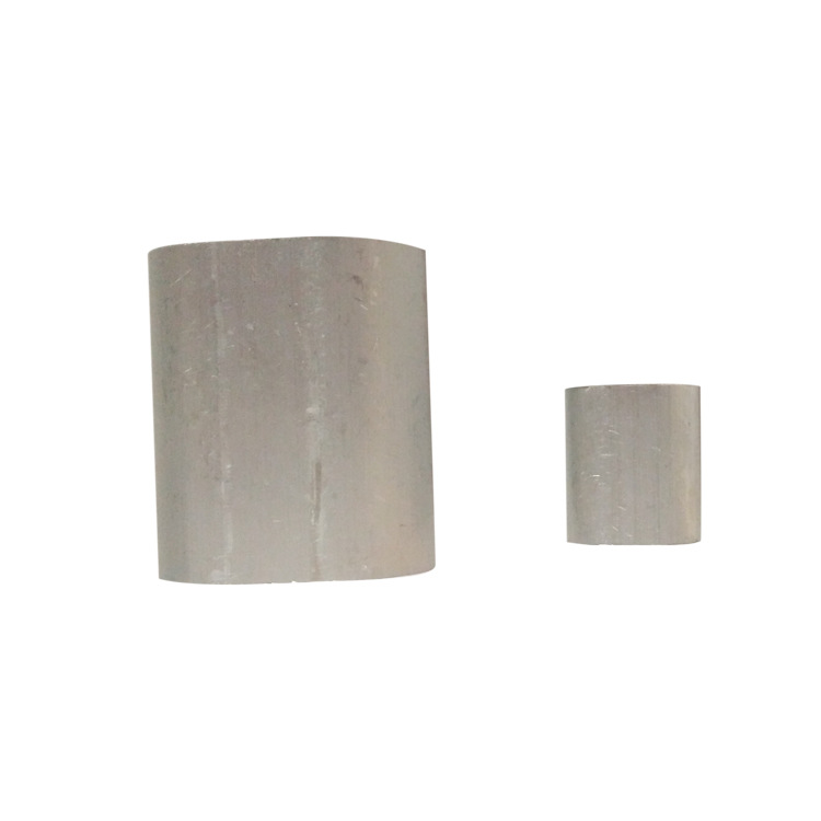 德标DIN3093铝套椭圆形铝套6063铝材质铝压套