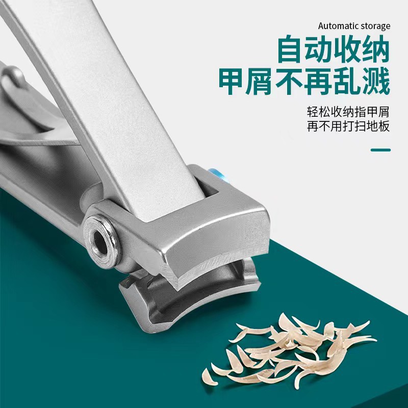 Directo de fábrica cortaúñas traje herramientas de uñas cortaúñas exfoliante Borde de acero inoxidable cortaúñas al por mayor