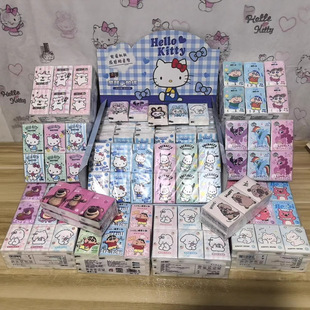 18 упаковок Sanrio ktcat бумага для платков портативная небольшая сумка для салфетки для лица может быть влажной водой Туалетная бумага Bobi салфетки