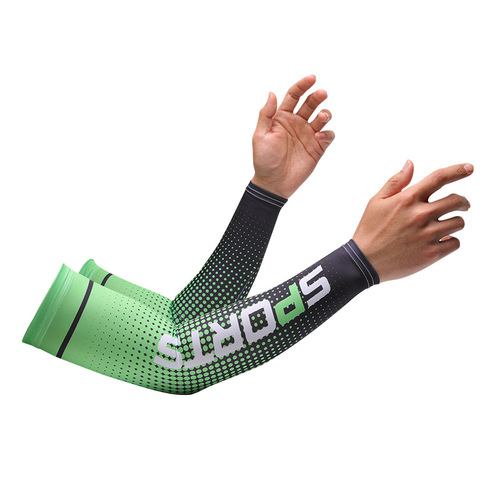 Ice Silk Sunscreen Ice Sleeves Wholesale Men's Summer Cycling Quick-Drying Breathable Outdoor Sports Fishing Arm Sunshade Sleeves