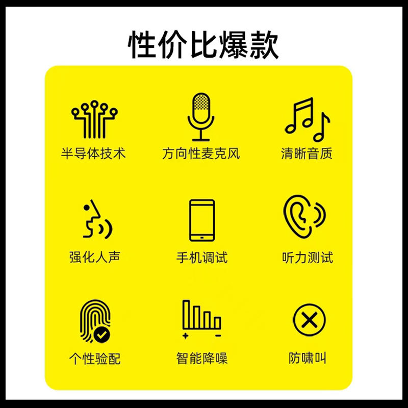 De Siemens audífono Reston para los ancianos bienes genuinos sordos severos reducción de ruido invisible para los jóvenes