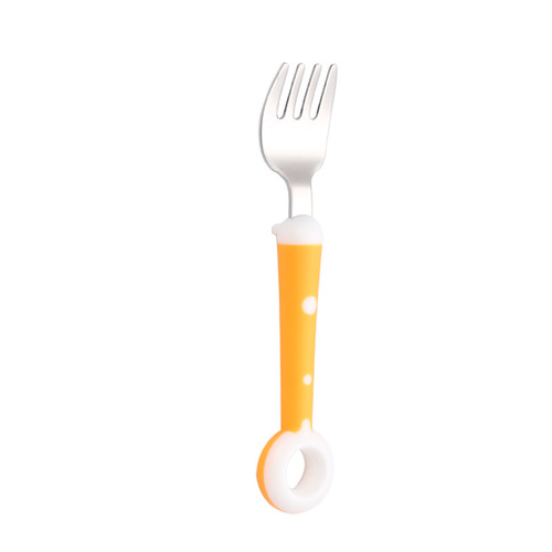 Creative 316L stainless steel children's spoon and fork baby food spoon and fork combination mother and baby tableware gift set