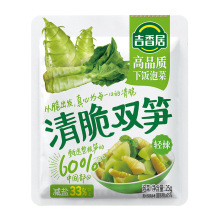 吉香居清脆双笋轻辣25g四川泡菜佐餐咸菜开味下饭小菜
