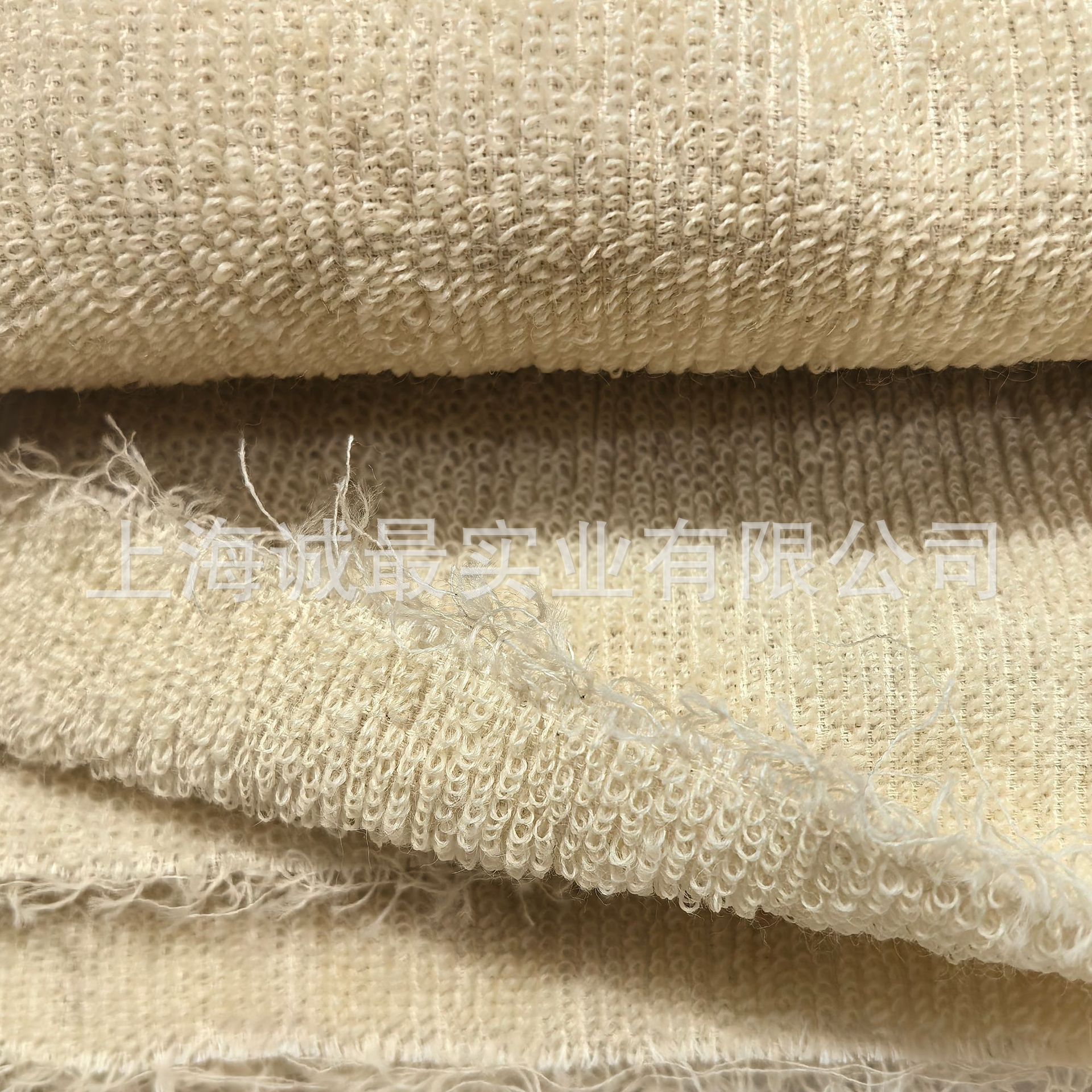 毛巾羊毛面料双面绒100%羊毛圈圈羊毛布