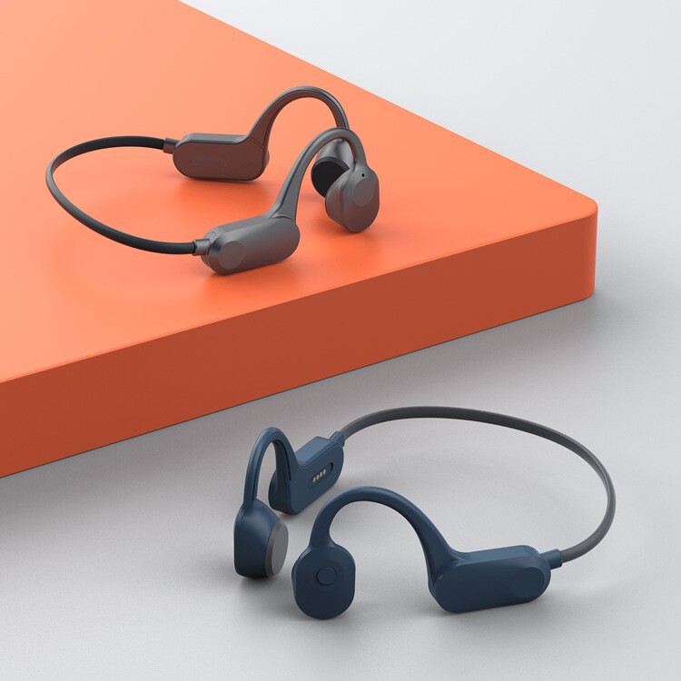 新型骨伝導補聴器、高齢者向け音声増幅、スマートノイズキャンセリング一体型、音声拾い上げ、耳掛け式|undefined