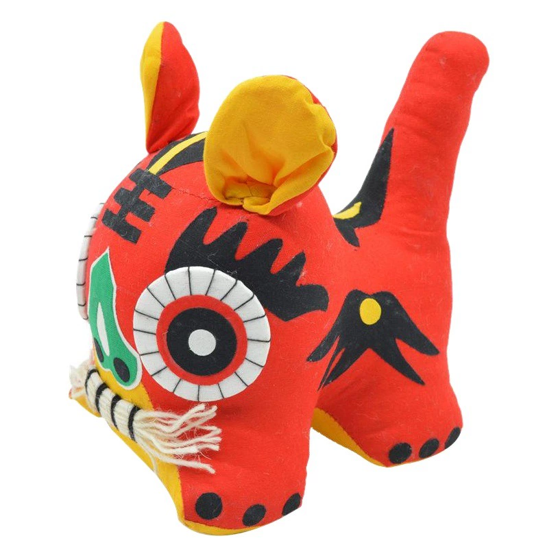 Ткань ручной работы Тигр Китайский стиль Народные ремесла Маленькие подарки Украшения с китайскими характеристиками Подарки для иностранцев