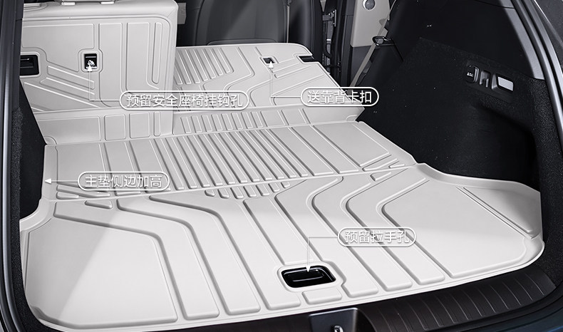 Suitable for Lynk & Co 07GT trunk mat TPE26 model car modification interior accessories floor mat trunk mat supplies