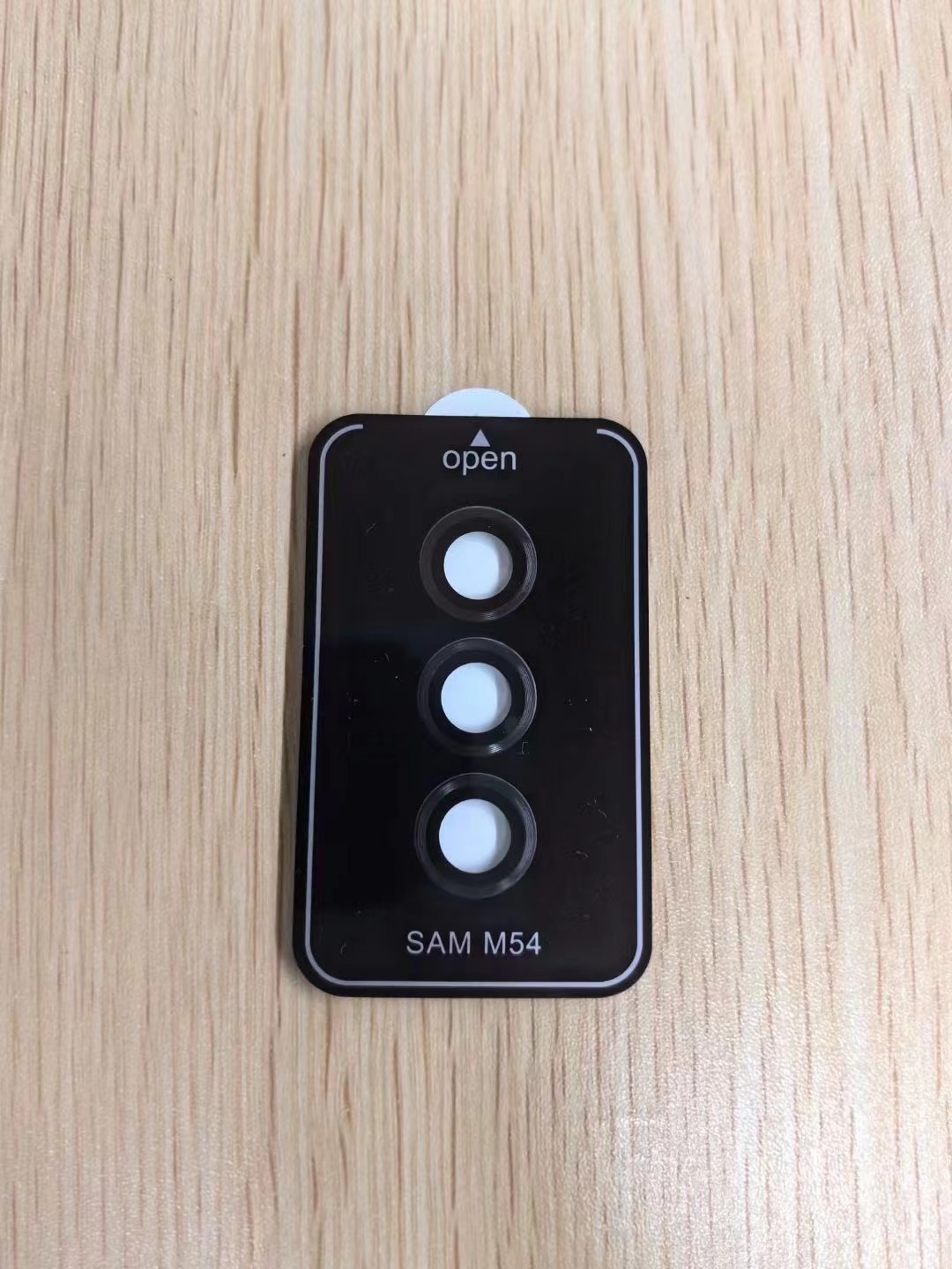 Aplicable a Samsung Galaxy M54 película de lente de teléfono celular cámara metal ojo de halcón con segundo adhesivo magia película protectora HD