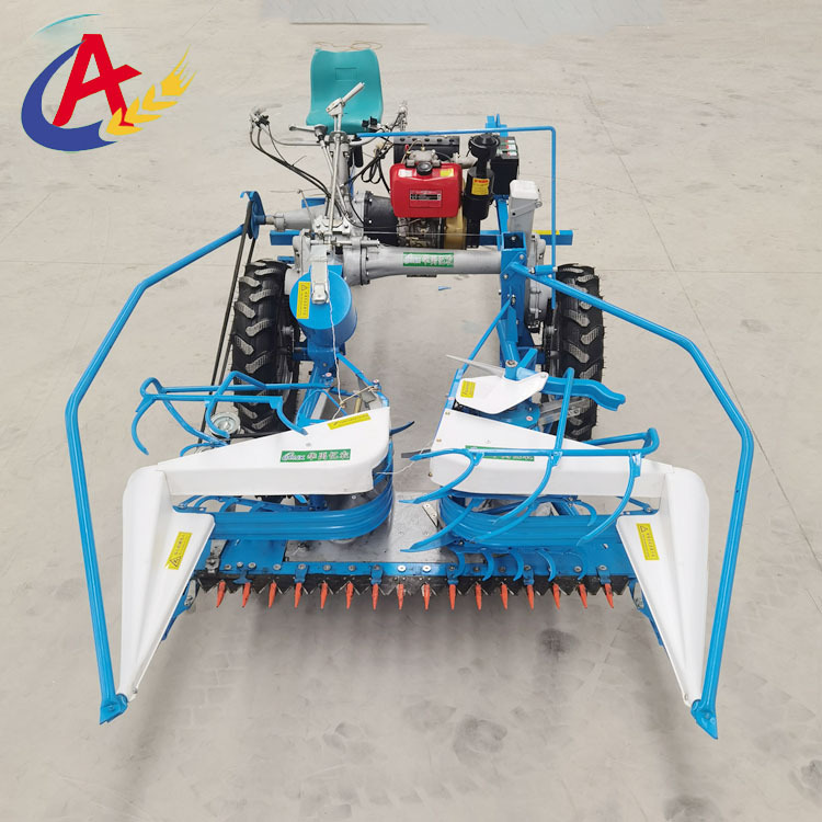 小麦割晒机芝麻芦苇收割打捆一体机谷麦水稻不伤谷穗青稞割捆机