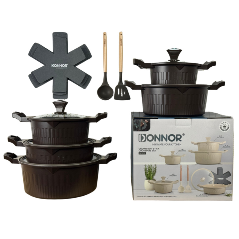Nuevo conjunto antiadherente de cocina de cocina de madera de cocina de cocina de piedra de arroz de arroz de leche de cocina