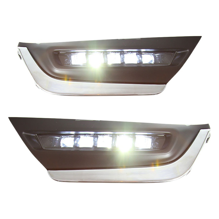 Apto para luces de circulación diurna Honda CR-V modelos 17-18-19, luces de circulación diurna CRV, luces antiniebla CRV, luces antiniebla originales CRV