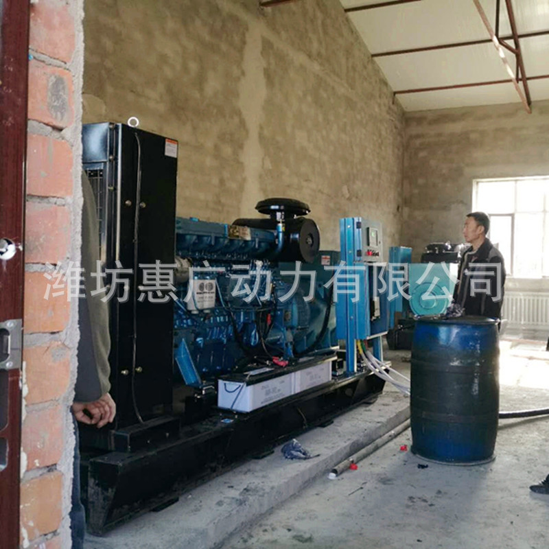 潍柴电力WPG320/B8柴油发电机组 水产养殖备用250KW发电机