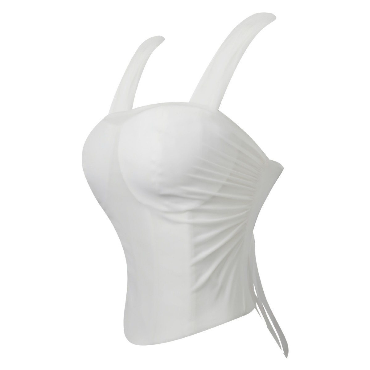 Nueva malla transpirable doble cabestrillo cuello mujer tubo superior con almohadilla para el pecho para moldear el cuerpo top AliExpress lote de suministro transfronterizo