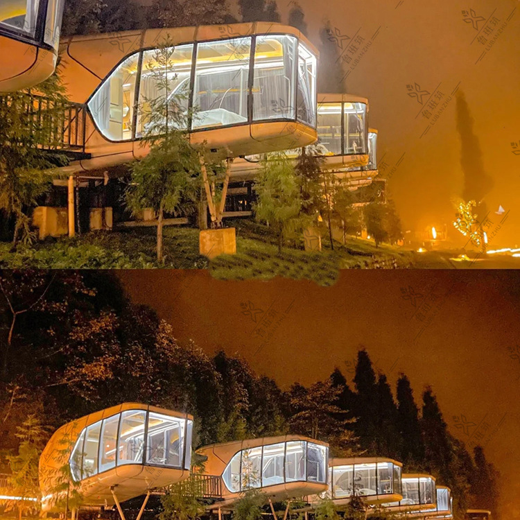 Fabricante en stock casa móvil se puede utilizar para la Oficina paisaje Hotel camping base Internet celebridad B & B