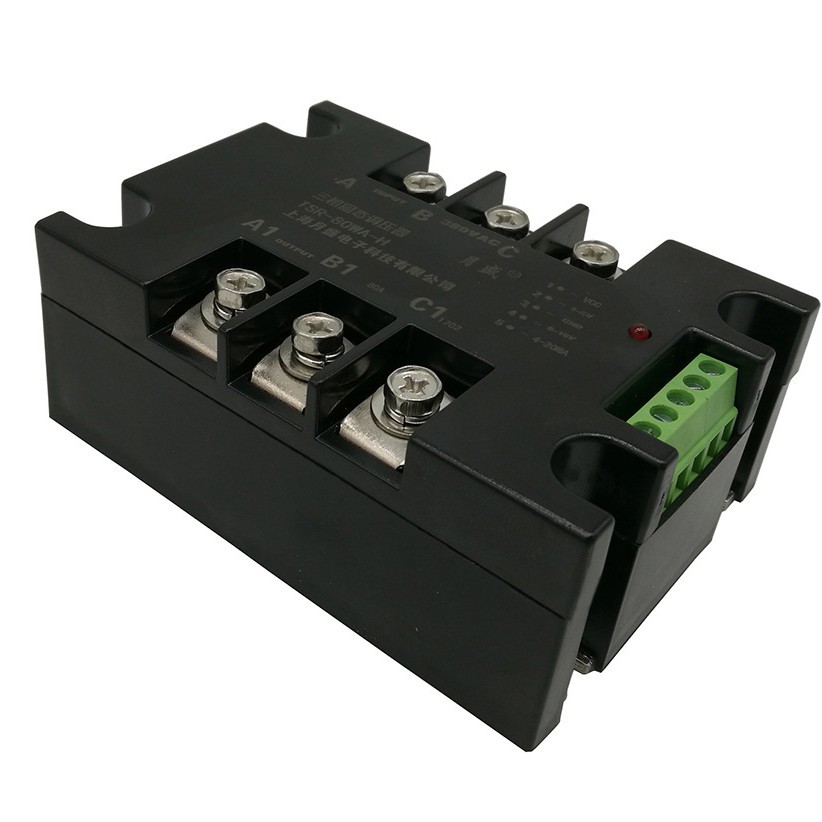 月盛三相可控硅移相调压器/三相固态调压器调压模块 60A-上海月盛