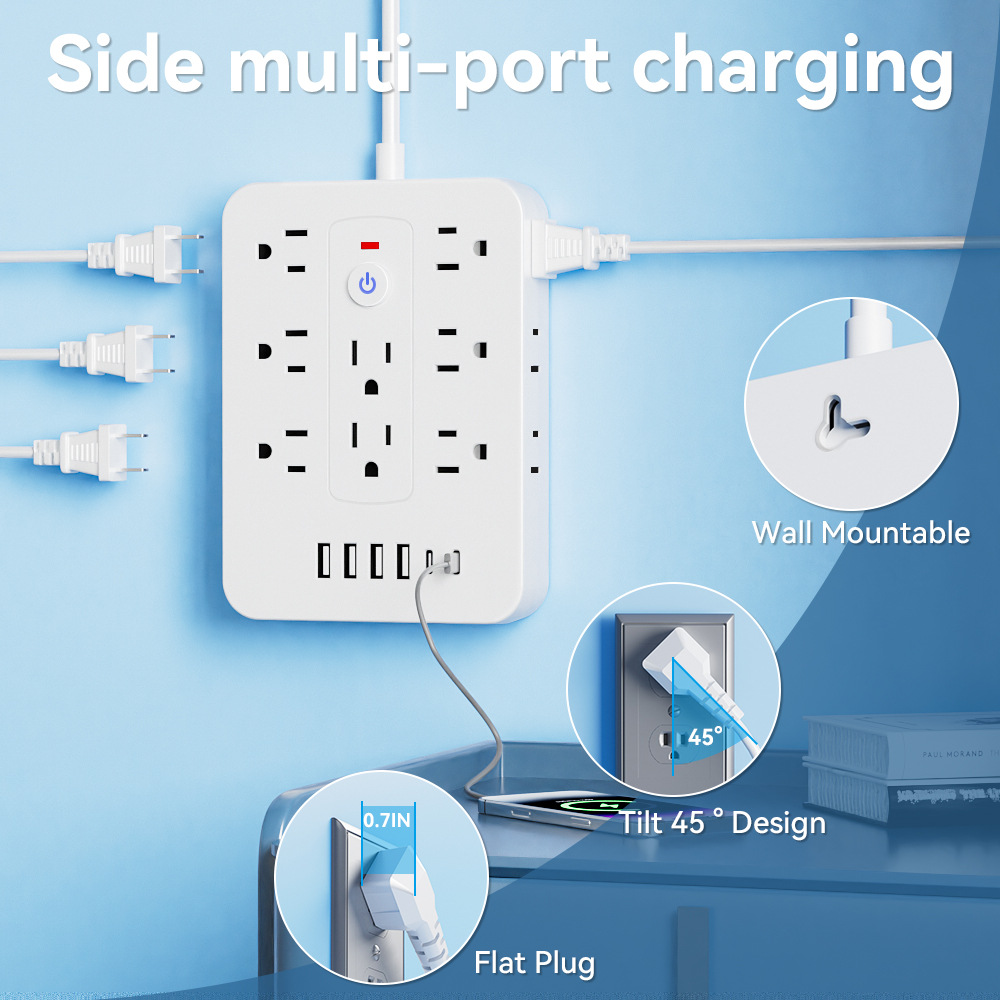 Gran explosión estándar de EE.UU. Canadá enchufe Amazon EE.UU. exclusivo para estándar de EE.UU. poroso USB México