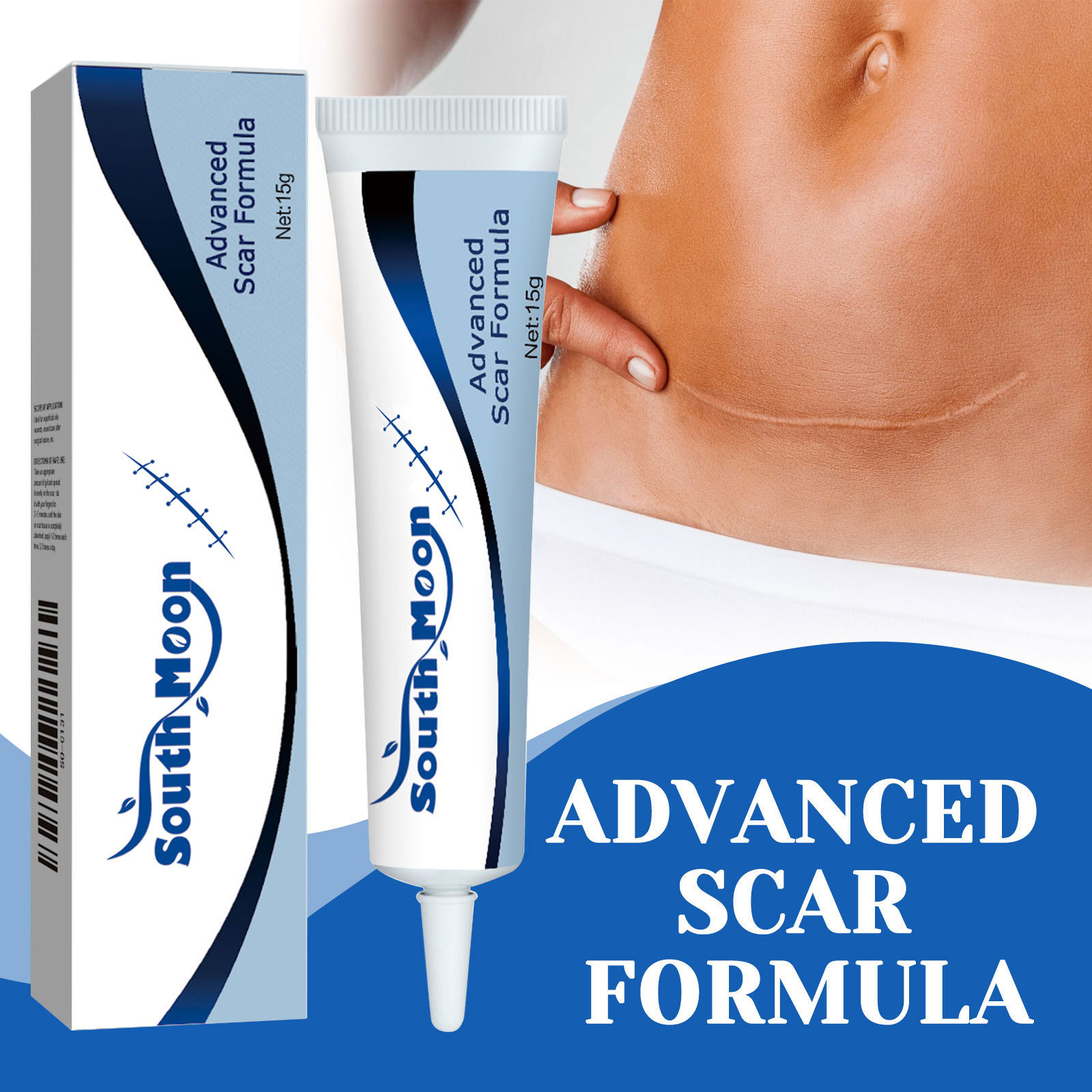 South Moon Skin Care Gel Skin Concave and Convex Wound Scar Skin Daily Care Gel