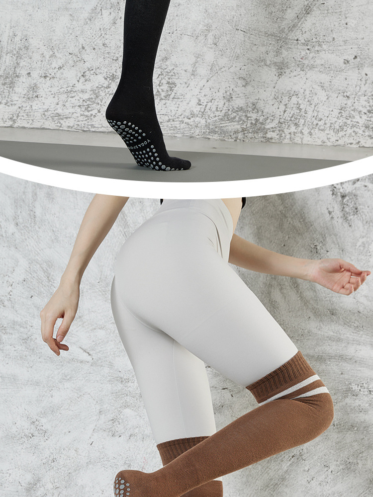 Over-the-knee yoga socks