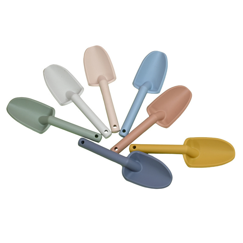 Herramienta de pala para jugar con arena, pala de arena, pala de arena corta, juguete de playa para niños, juego de playa, silicona