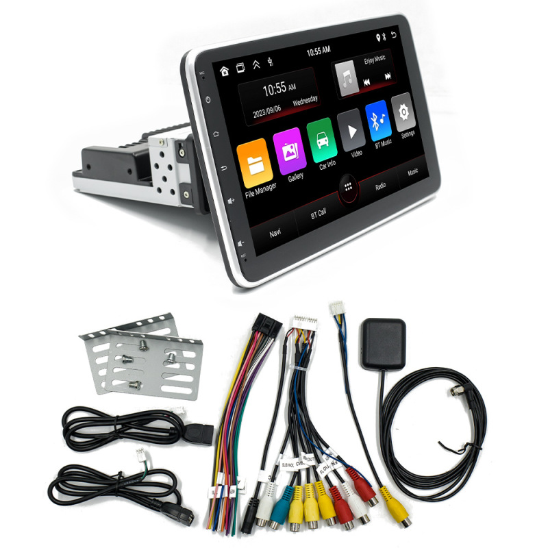 10.1インチ単錠首振り機自動車アンドロイドGPSナビゲーション一体型マルチメディアbluetoothバック後視ナビゲーション|undefined