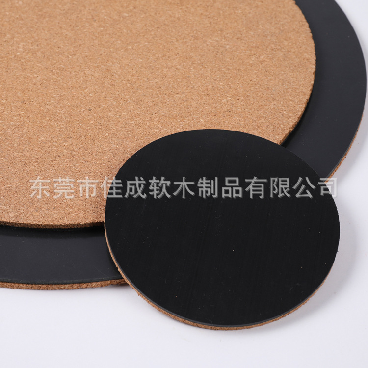 圆形塑料软木垫片 花盆软木垫 植物软木垫片 软木杯垫 免费拿样