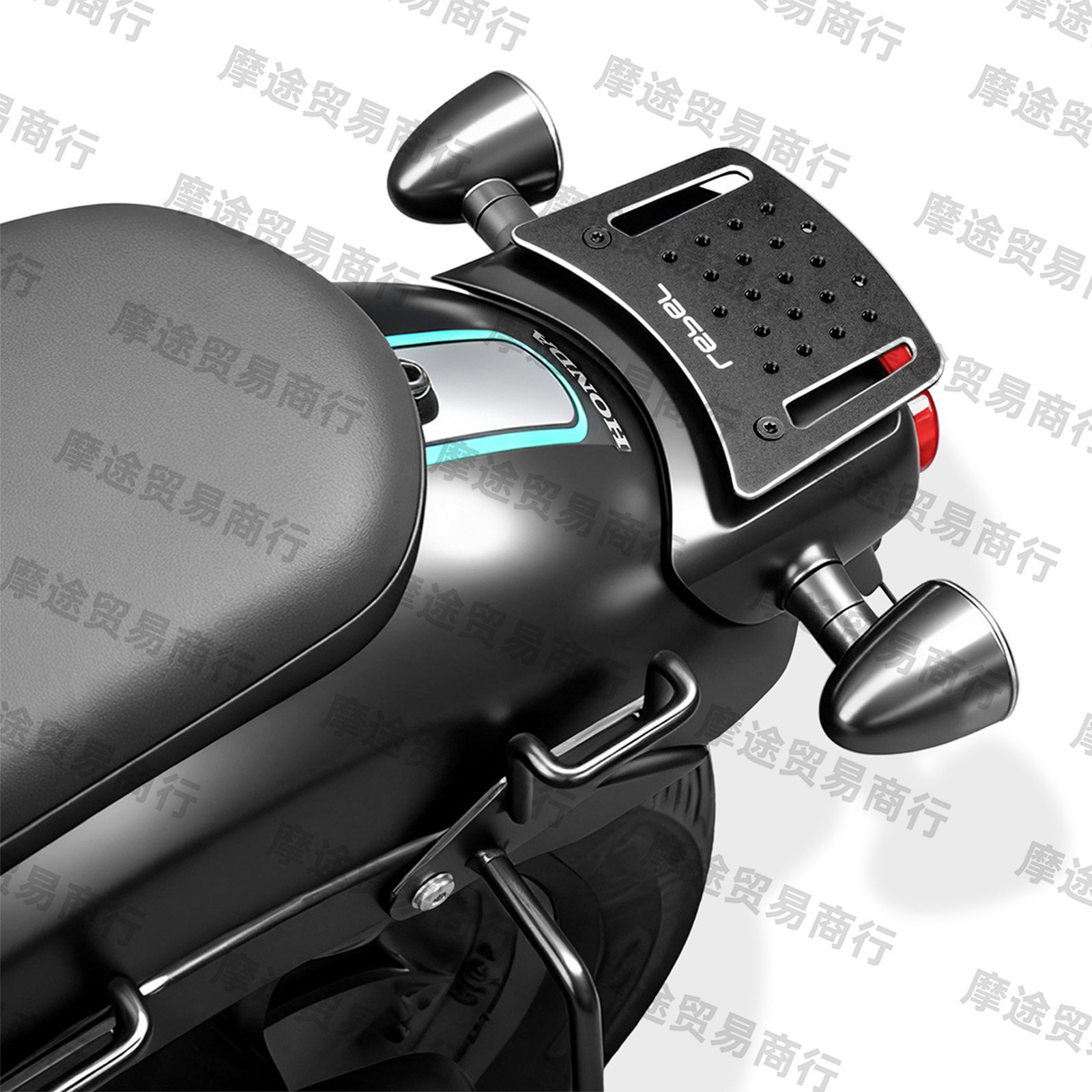 Suitable for Honda Rebel Cm1100/Cm500/Cm300 Modified Tail Light Decoration Aluminum Alloy Plate Non-Destructive Installation