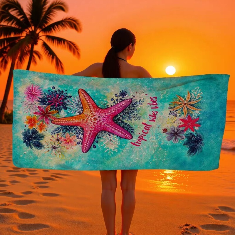 Amazon European and American Single-Sided Velvet Beach Towel Cross-Border Printed Microfiber Beach Bath Towel Mermaid Bohemian Style Amazon European and American Single-Sided Velvet Beach Towel Cross-Border Printed Microfiber Beach Bath Towel Mermaid Bohemian Style