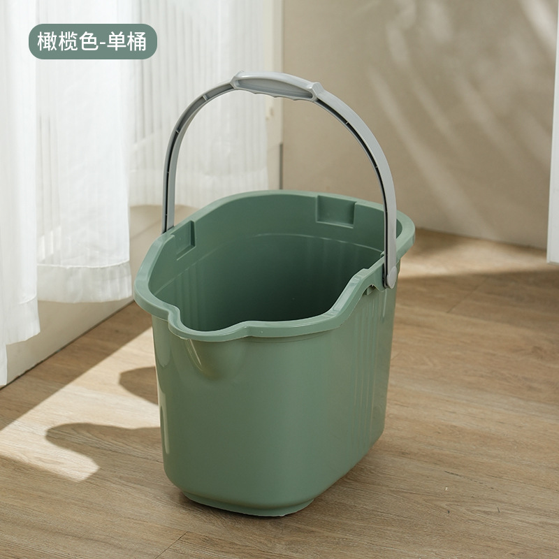 [올리브색] 싱글통(배수바구니 없음)