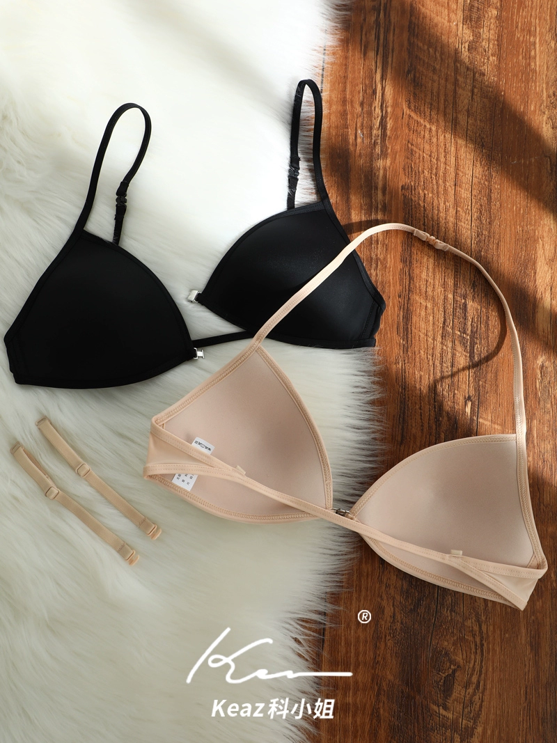 KEAZ французское треугольное стекло нижнее белье женское тонкое плечо