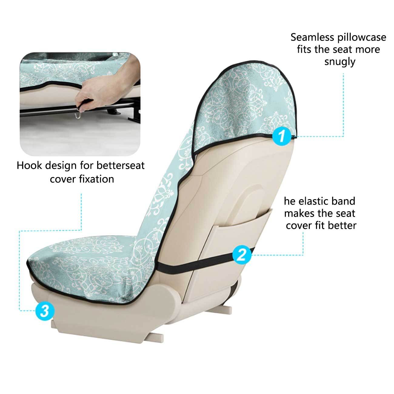 Car seat towel cover for front seats, suitable for gym and exercise, universal for all seasons, car use 171