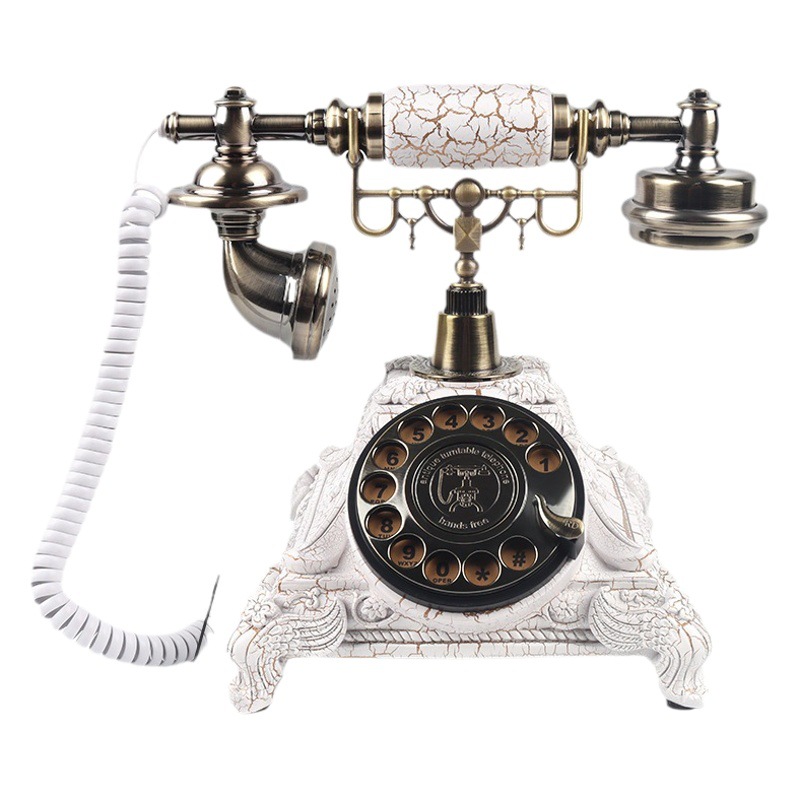 Retro vintage teléfono fijo Hotel Home Office teléfono especial mensaje antiguo teléfono de grabación al por mayor