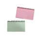 Simple Thickened Tearable Multifunctional Coil Book Candy-colored Horizontal Line Student Portable Notebook Message index card