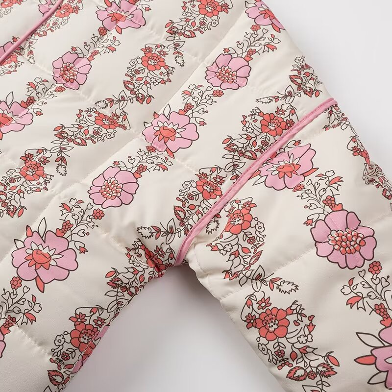 Damen 2024 Herbst und Winter neuer Stil bedruckte lockere Baumwollkleidung für Damen_voghion.com