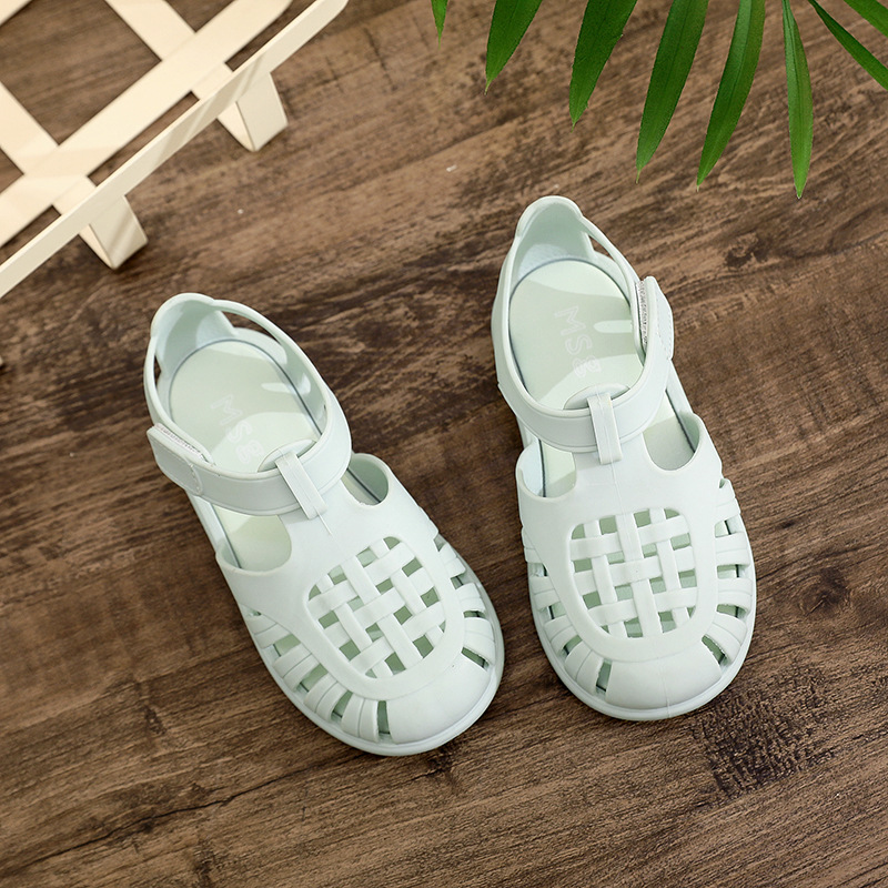 Nuovi sandali spagnoli per bambini Igor Stesso stile Baotou Sandali casual per ragazzi Scarpe in gelatina per ragazze con suola morbida_voghion.com