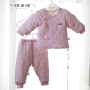 Infants cotton-padded clothes Autumn and winter Newborn clothes keep warm Cotton clip Dual use contract suit Exorcism suit wholesale