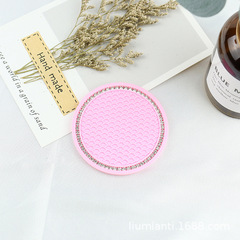 Car water cup mat universal holder mat anti-slip mat interior decoration for women cute decorative accessories wholesale from manufacturer