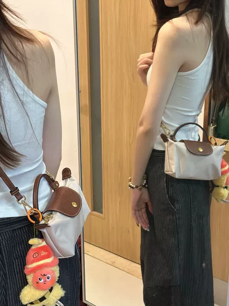 French-style mini dragon sachet dumpling bag, mini handbag, casual versatile phone bag, makeup bag, hand-held crossbody bag