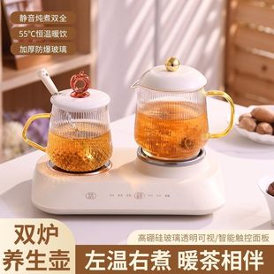 New Small Health Pot, Flower Teapot, Office Mini Glass Teapot, Multi-Functional Health Cup Gift Batch